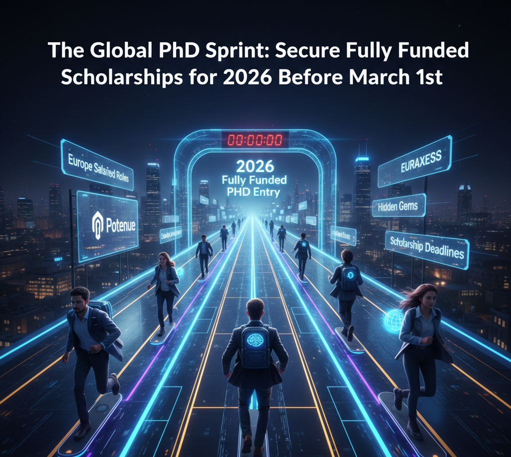 Fully funded PhD scholarships 2026