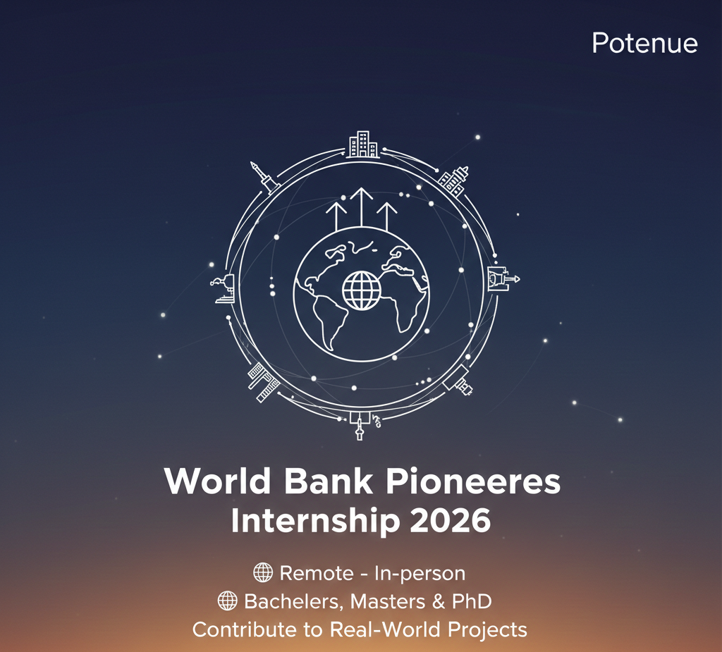 world bank pioneers internship program 2026