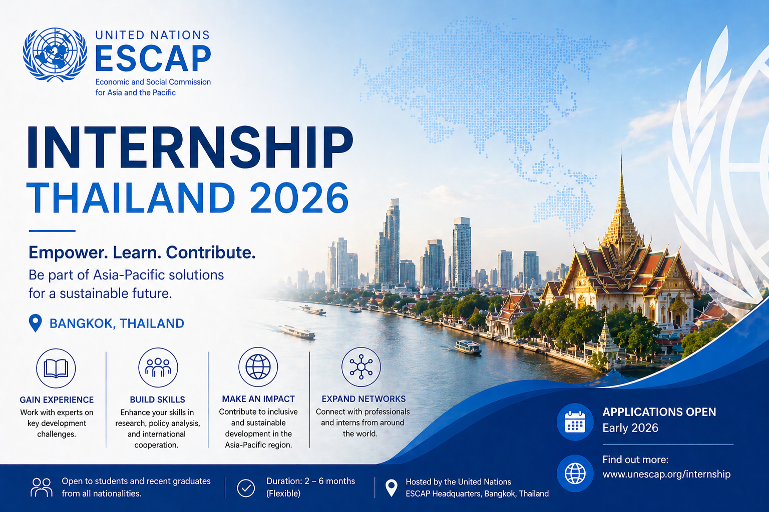 UN ESCAP Internship Thailand
