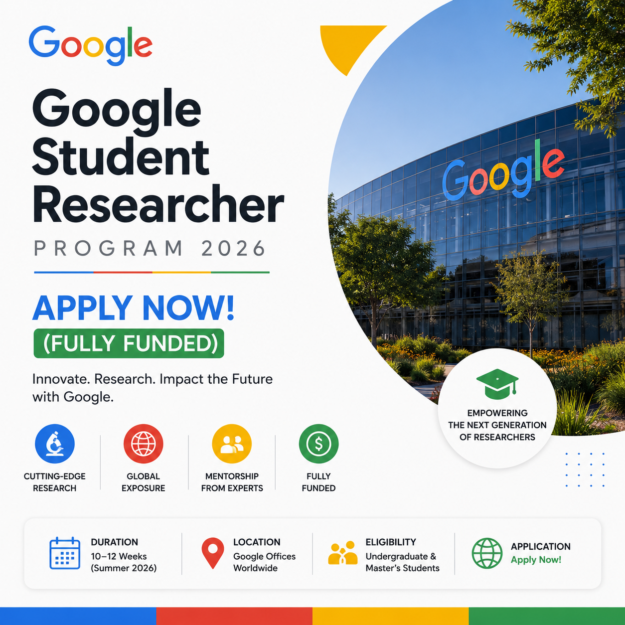 Google Student Researcher Program