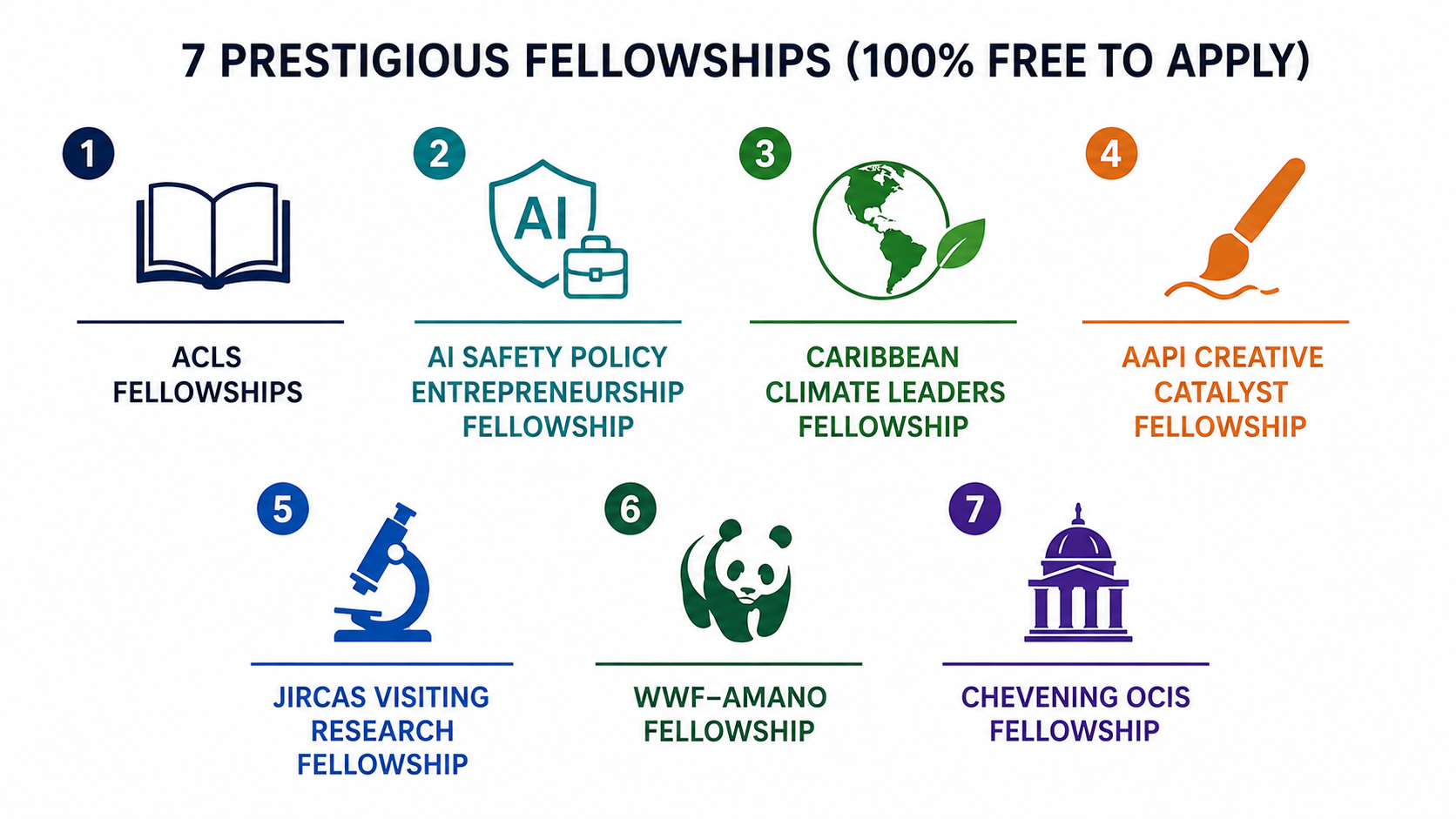 Fellowships With $0 Hidden Fees
