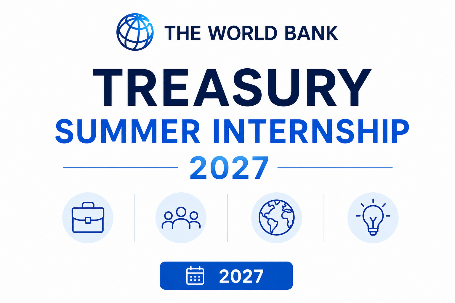 World Bank Treasury Summer Internship