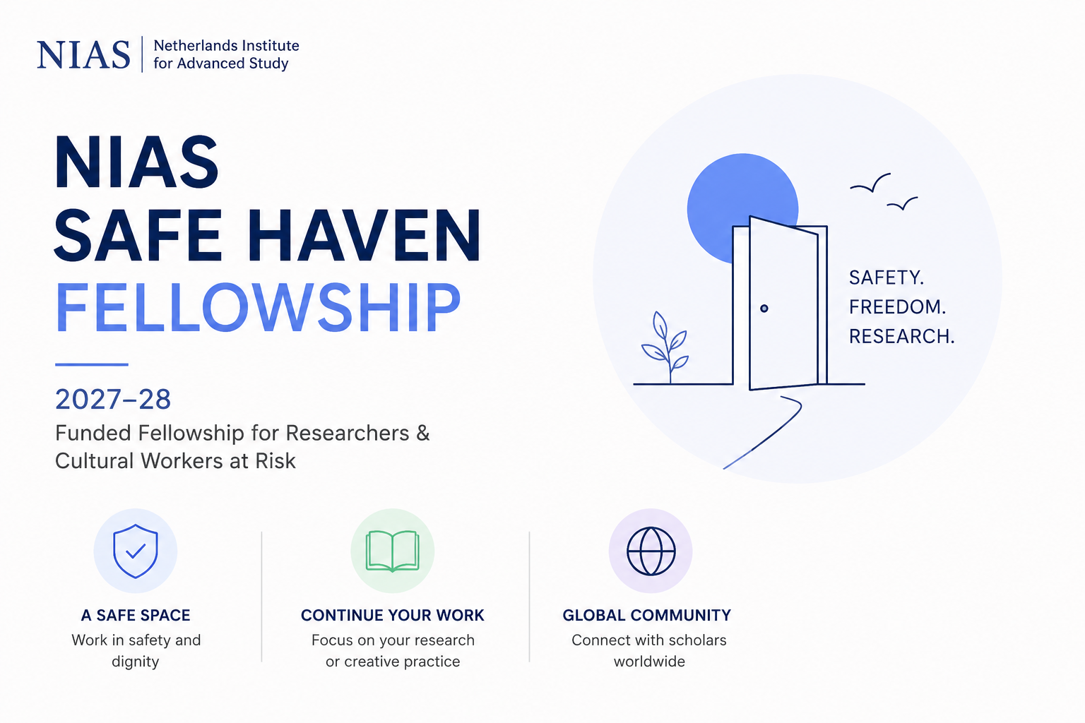 NIAS Safe Haven Fellowship 2027–28
