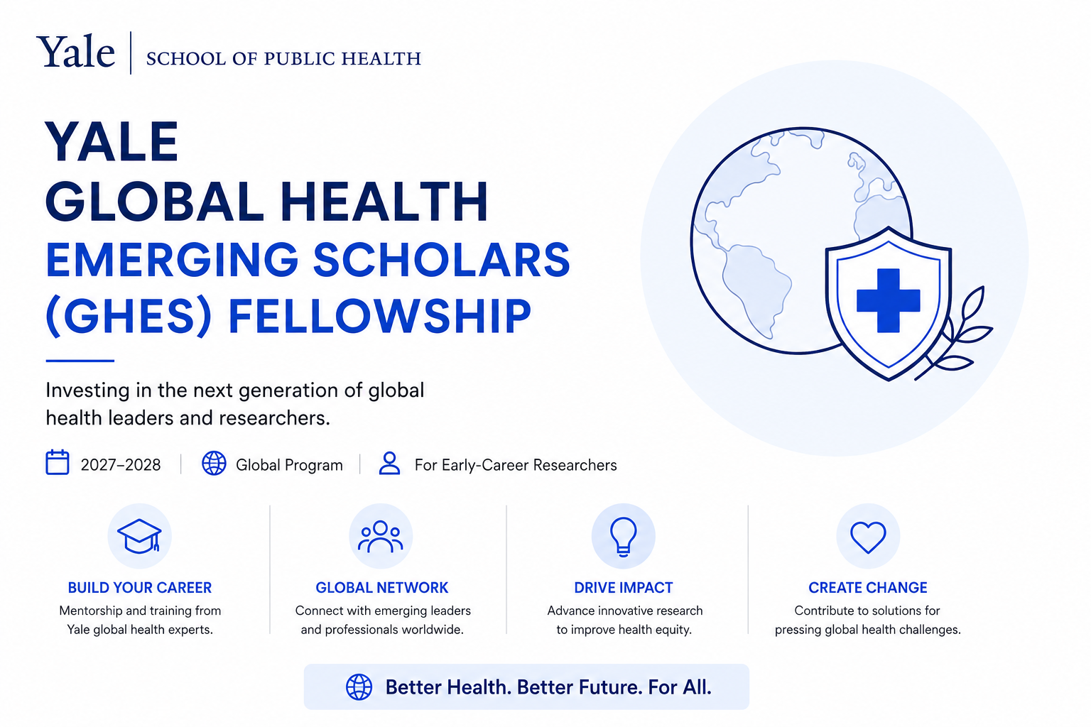 Yale Global Health Emerging Scholars (GHES) Fellowship