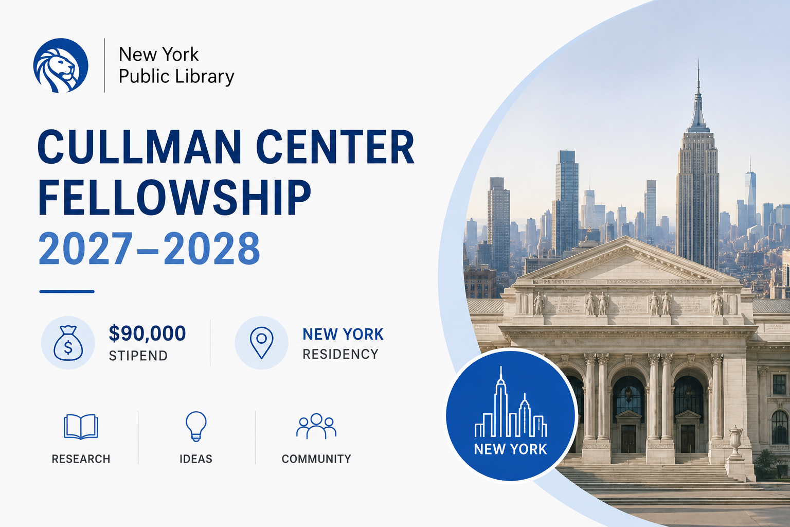 NYPL Cullman Center Fellowship