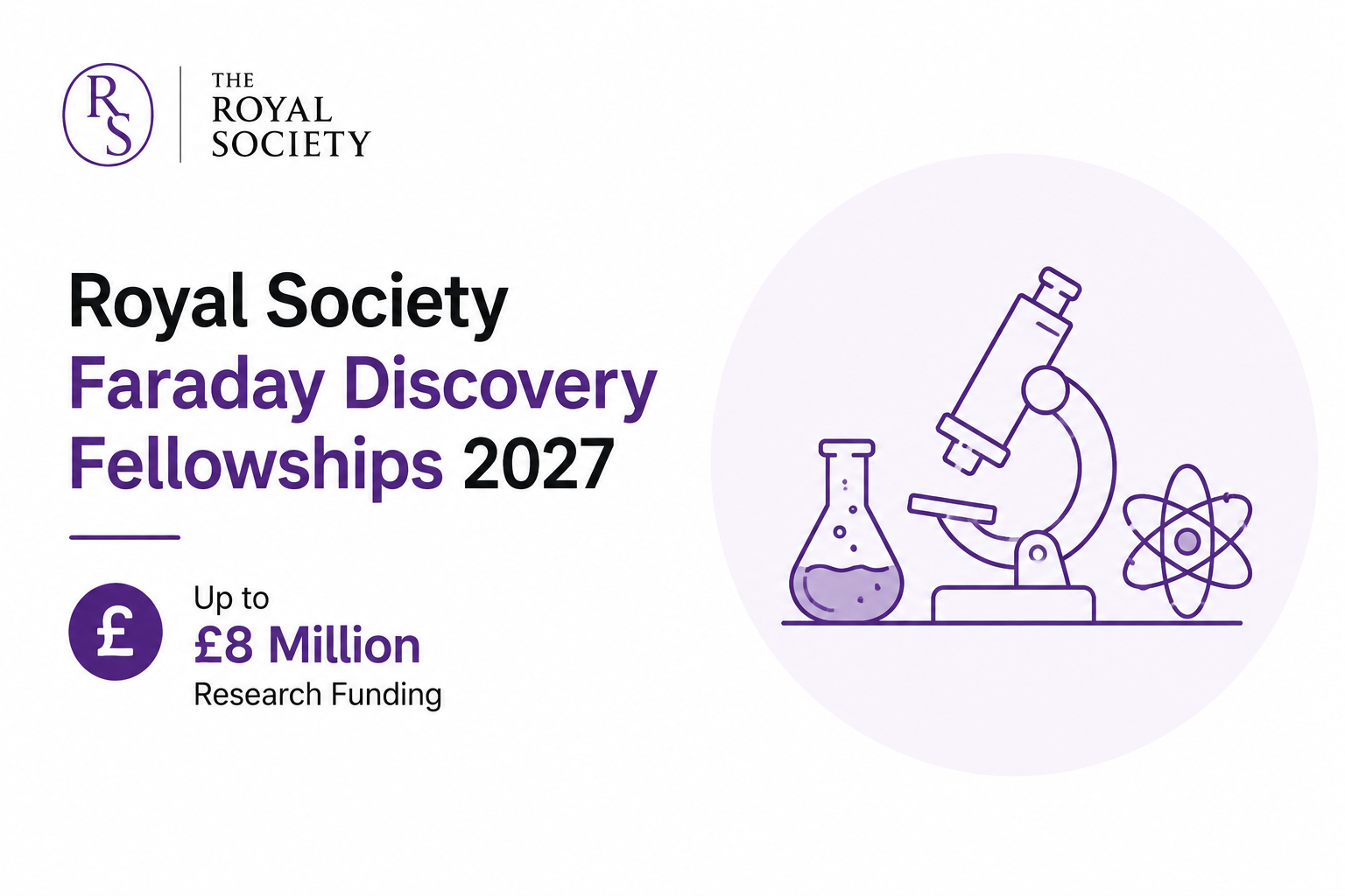 Royal Society Faraday Discovery Fellowship
