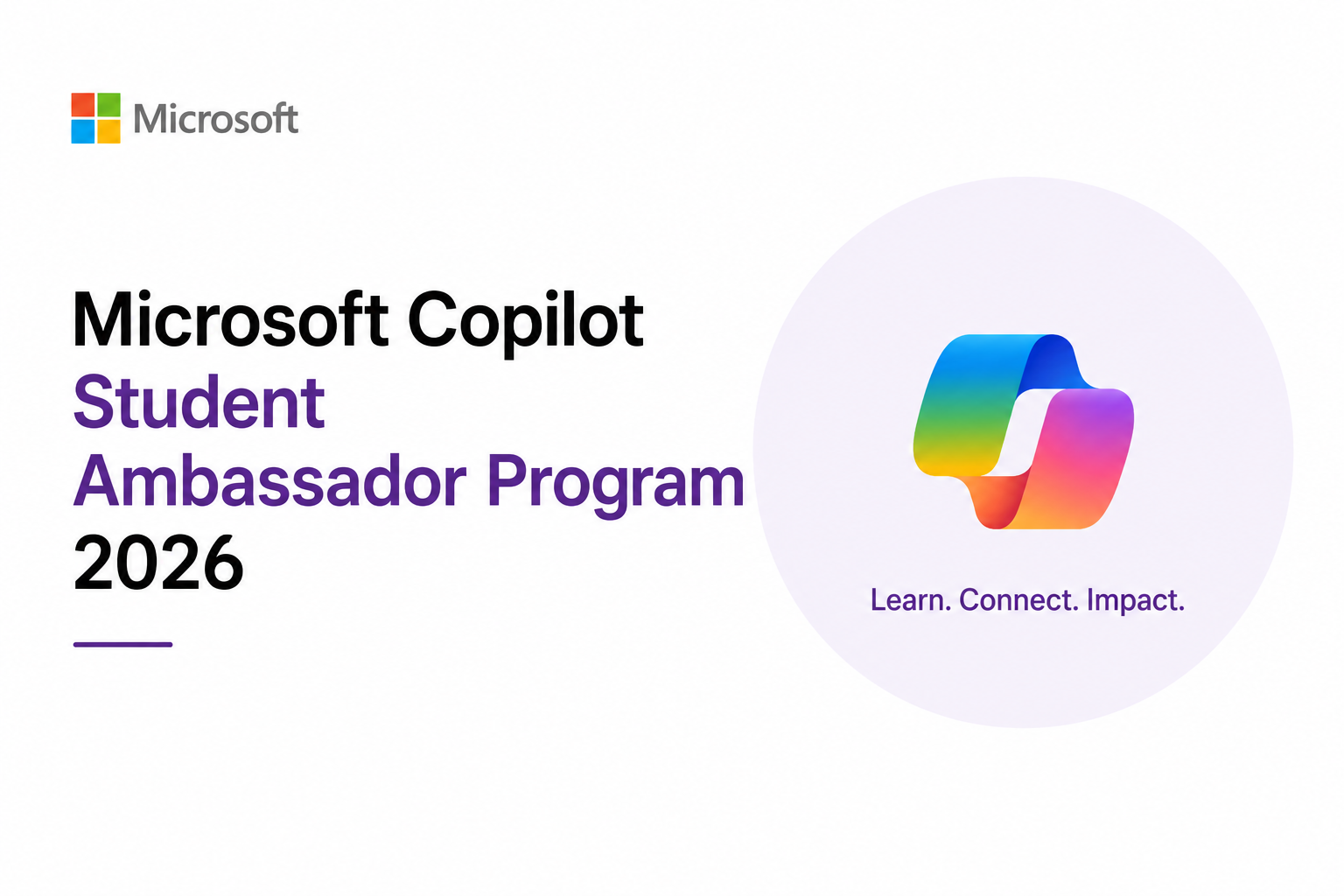 Microsoft Copilot Student Ambassador