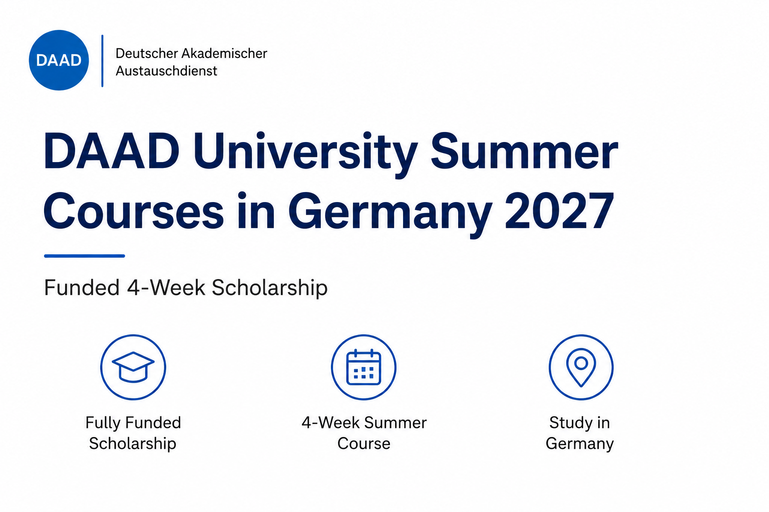 DAAD University Summer Courses