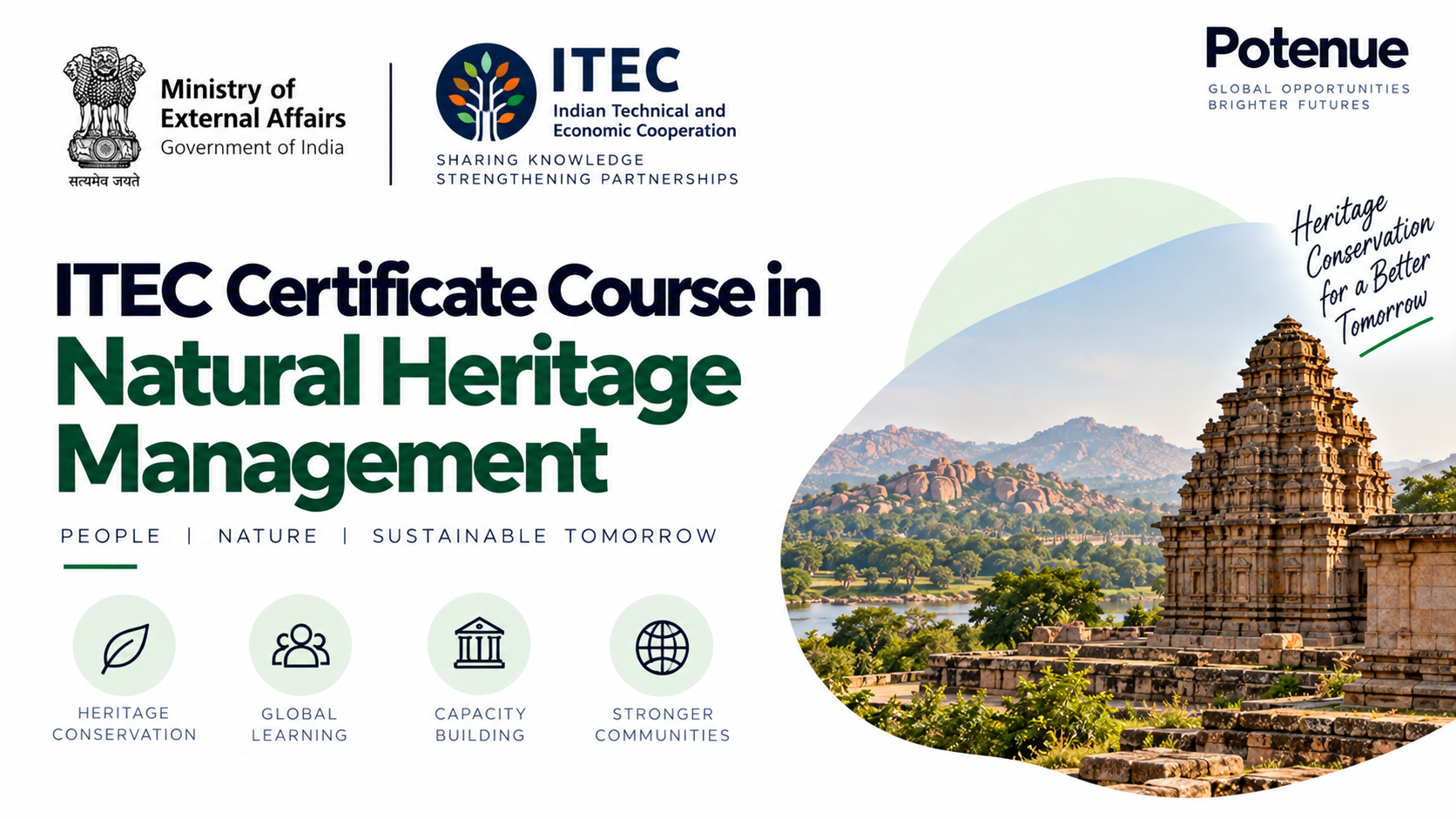 ITEC Certificate Course in Natural Heritage Management