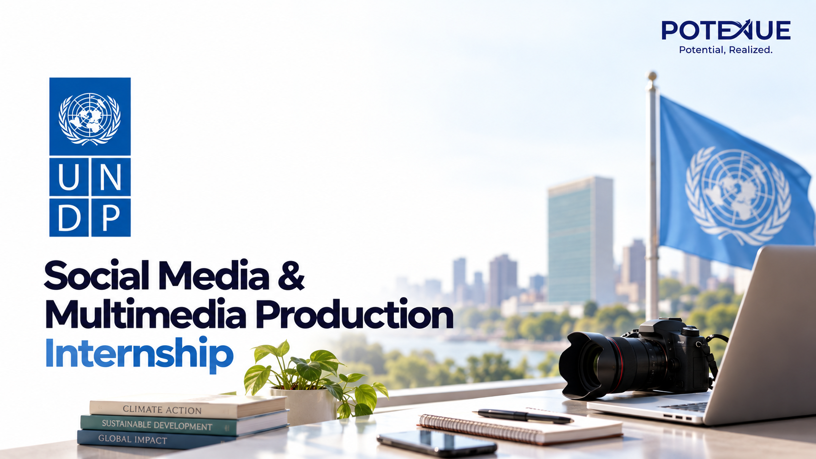 UNDP Social Media & Multimedia Production Internship 2026: Remote Internship with Monthly Stipend