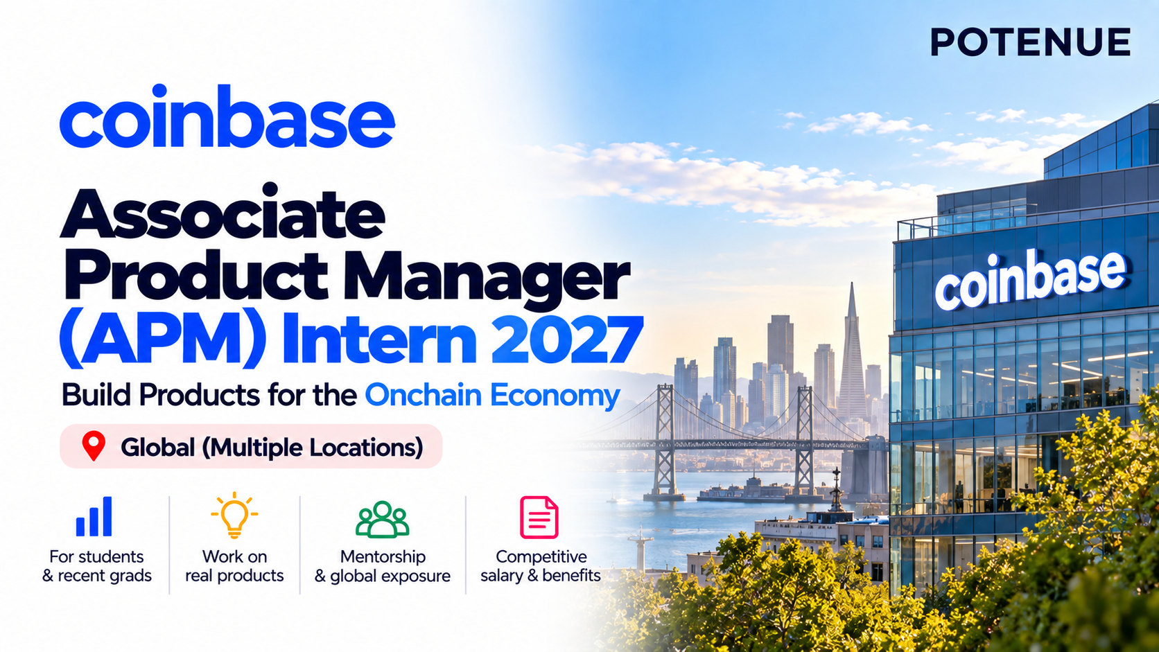 Coinbase Associate Product Manager (APM) Intern 2027
