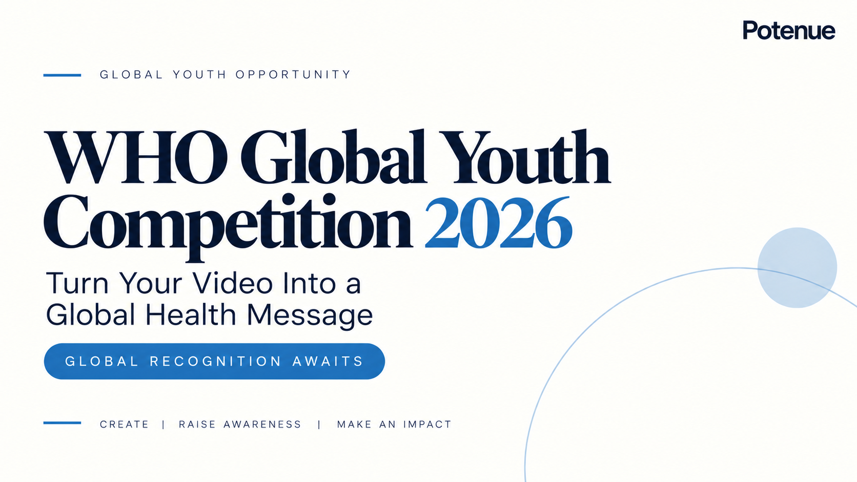 WHO Global Youth Competition