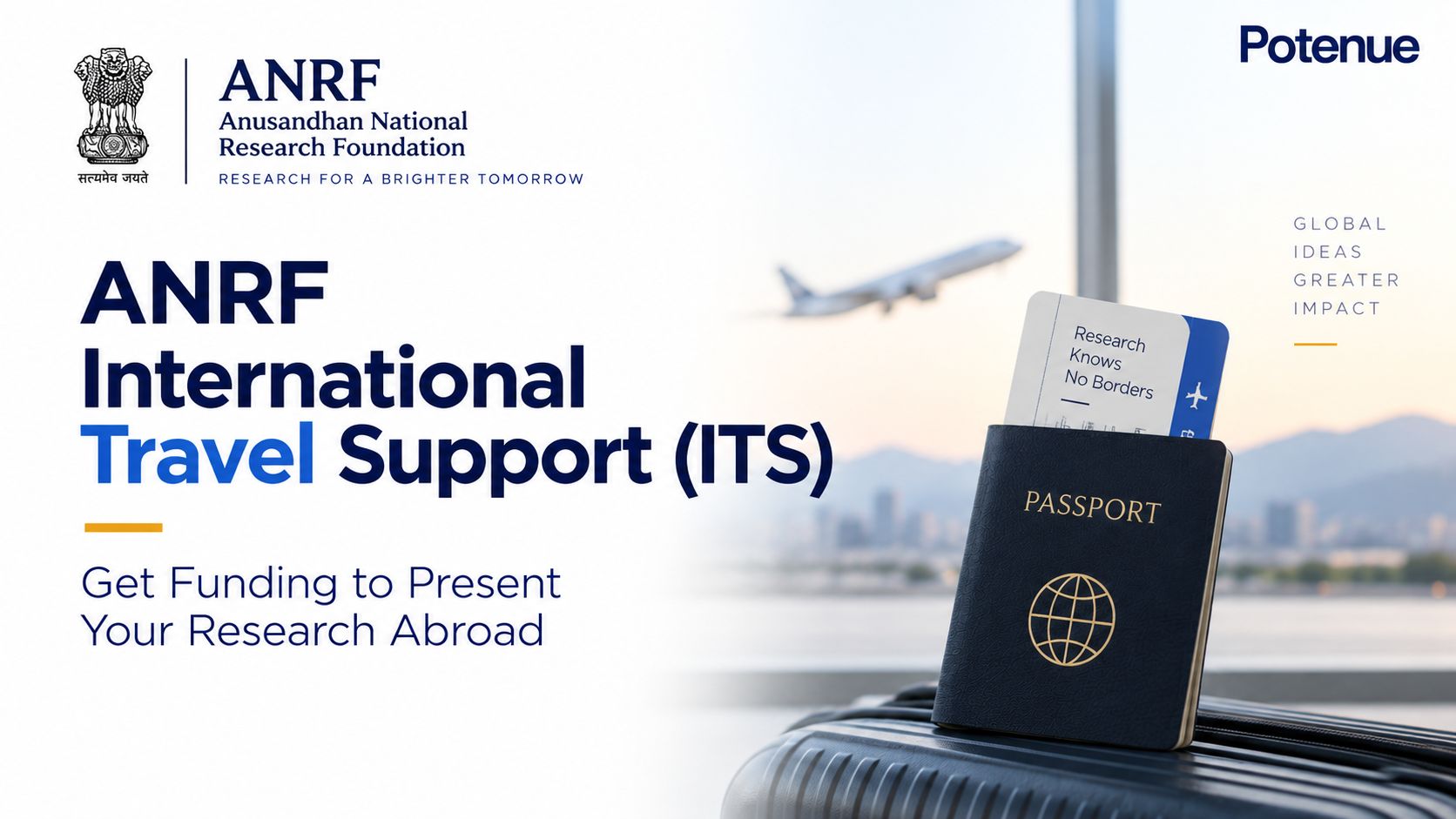 ANRF International Travel Support (ITS)